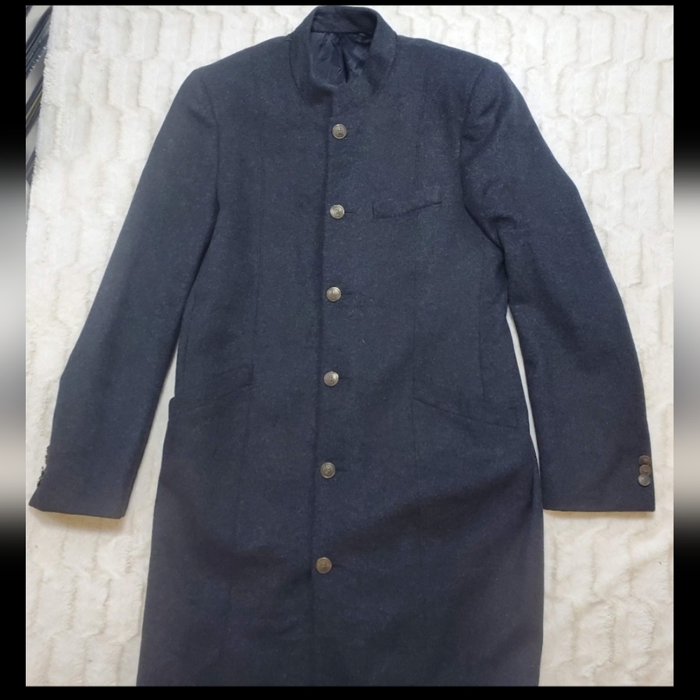 Christopher Bates Men's Concierge Coat Jacket Doorman Italian Designer sz Small - Picture 8 of 9